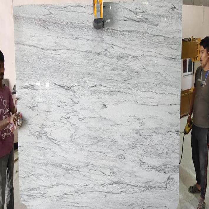 đá hoa cương marble onyx trắng vân xanh